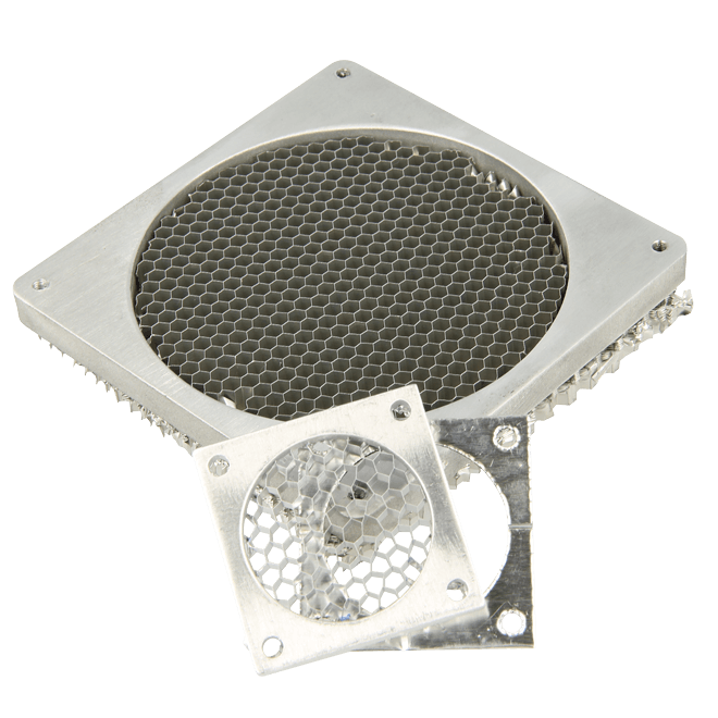 aluminium honeycomb fan shield with threaded holes icon 1