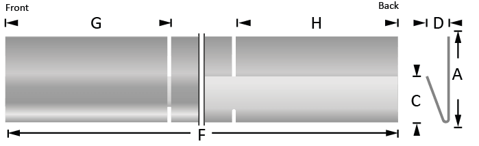 Door fingerstrips/spring contacts 2805