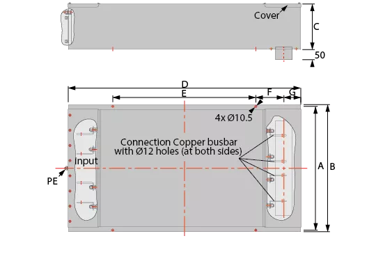 Compact high performance power line filters for shielded rooms filter types