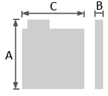 connector gasket technical drawing