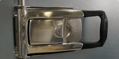 Custom Faraday door locks for shielded doors