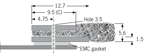 EMC Dust filter ventilation panel frame types