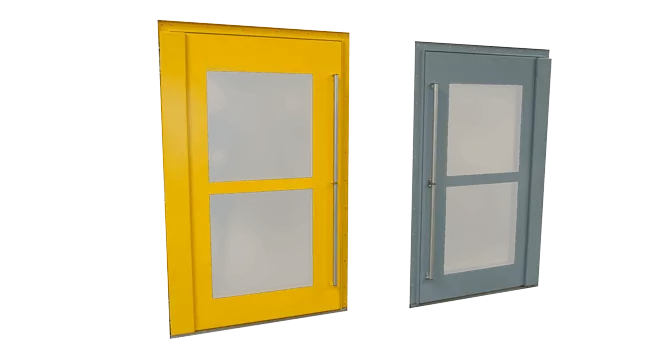 EMI RFI shielded Faraday cage medical doors