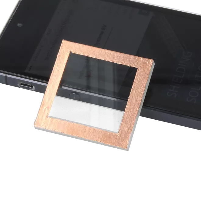 emi rfi afgeschermd glaspictogram 1
