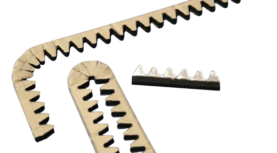 EMI gasket wit cutouts according to drawing