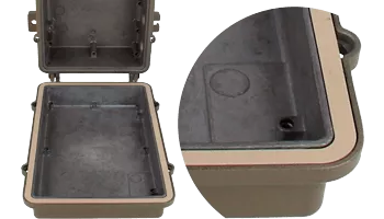 Conductive rubber 5750-S series cut according to customer drawing