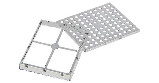 Vaste PCB-afschermingsblikken met verwijderbaar deksel