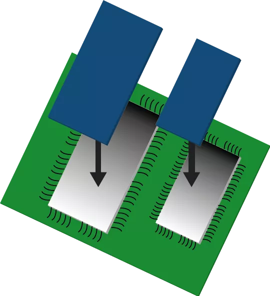 Flexible EMI absorber sheets example