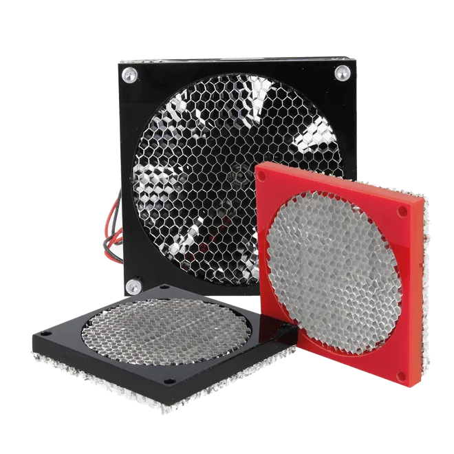 honeycomb fan shield 1