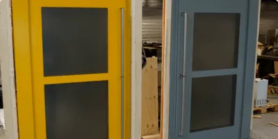 Medical doors for RF shielding and MRI applications