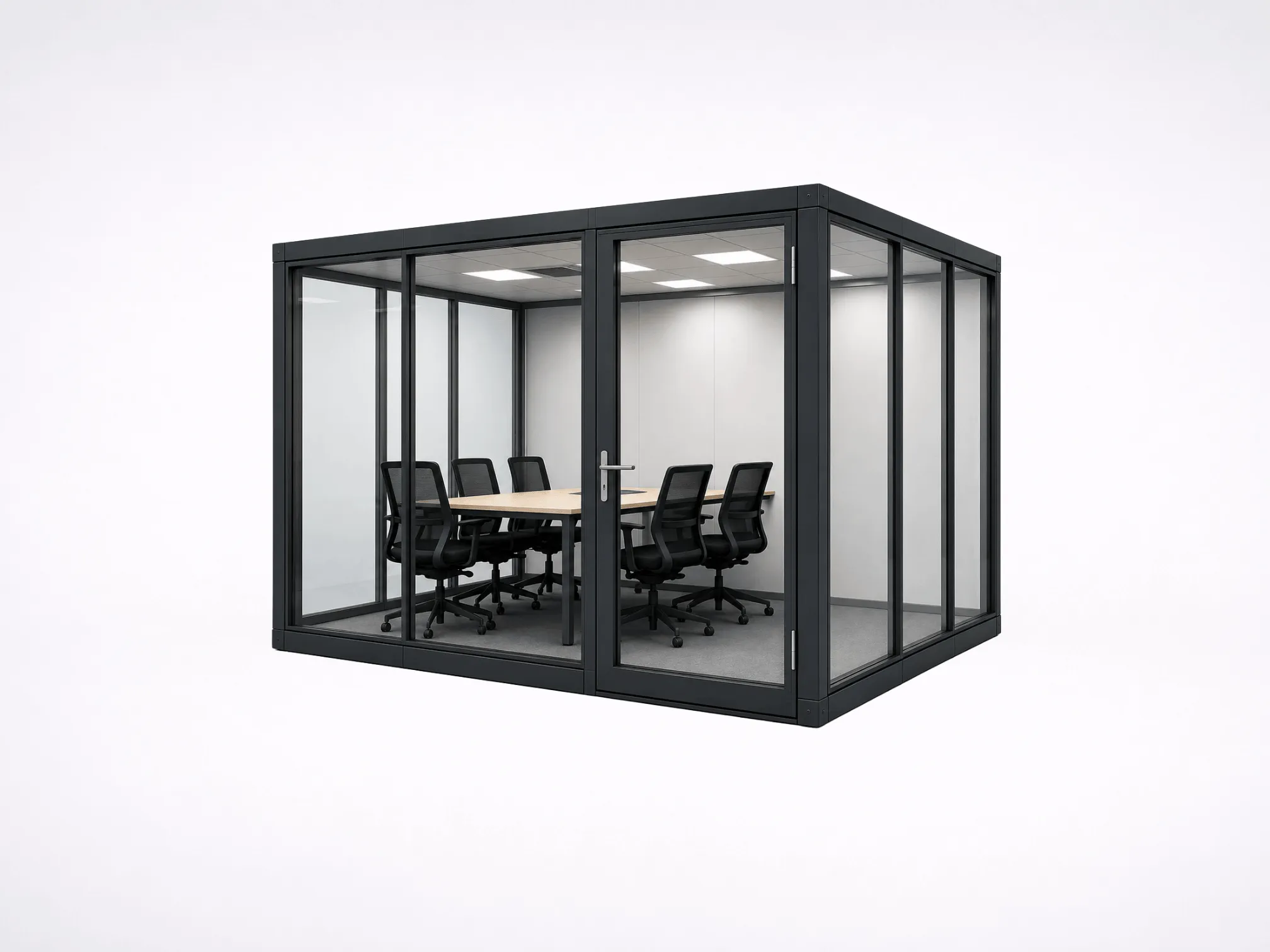 Medium Quiet Faraday Room transparent electromagnetic shielding room configuration