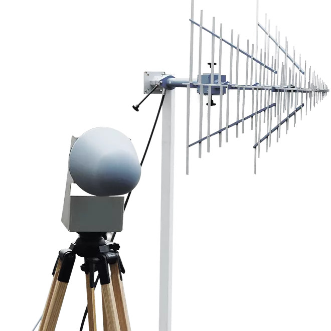 radiofrequentie veldsterktemetingen op locatie