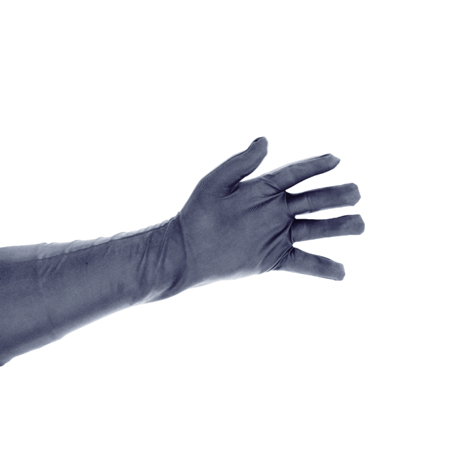 Symbol für abgeschirmte Handschuhe 1