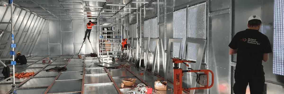 Shielded room project by Holland Shielding Systems