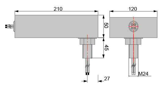 Diagramas de filtros de línea de señal.