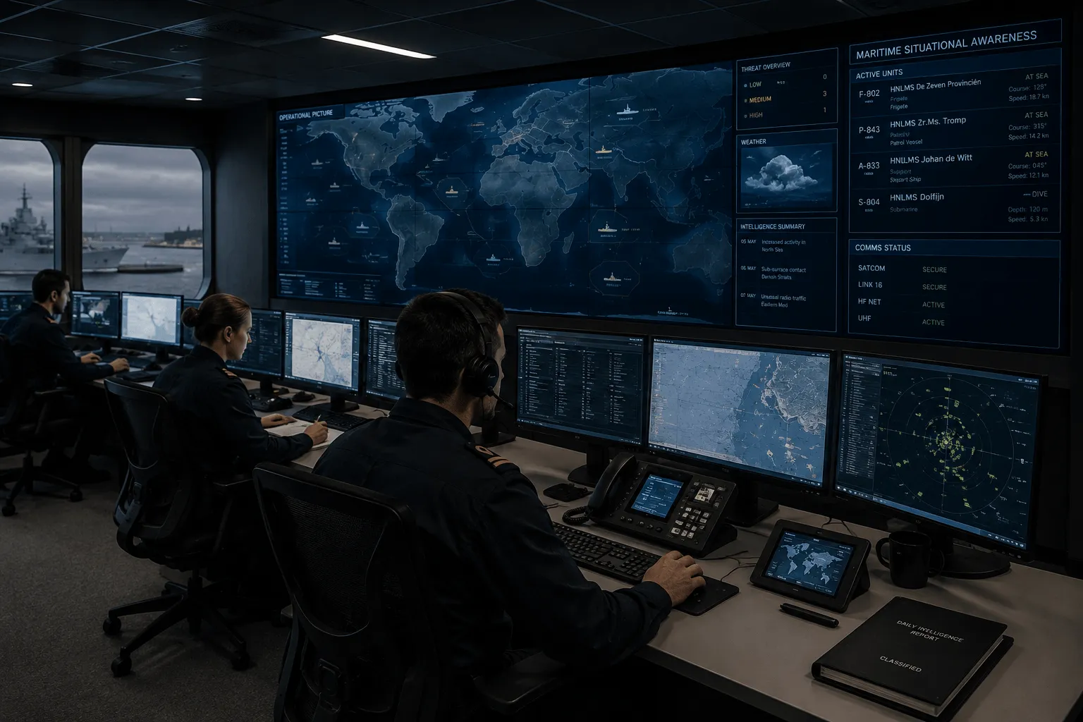 TEMPEST and EMSEC shielding for naval maritime and secure communication environments