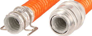 thermoplastic EMI RFI shielded hoses example