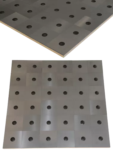 VHF ferrite absorber tiles pannels