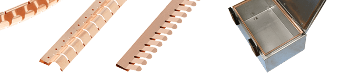 all beryllium copper fingerstrips overview 2100 clip-on mounting fingerstrip