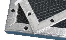 Amucor gasket used on a Honeycomb ventilation panel