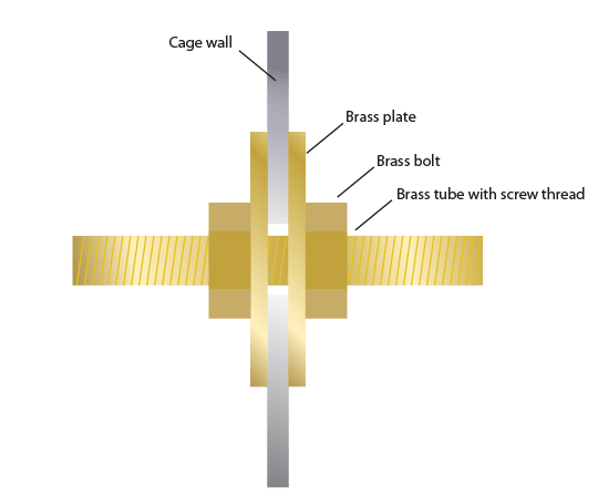 brass waveguide drawing