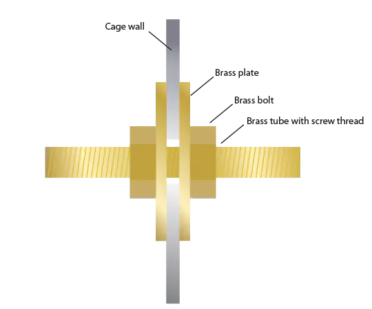 brass waveguide drawing