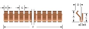 Opklikbare vingerstrip 2111