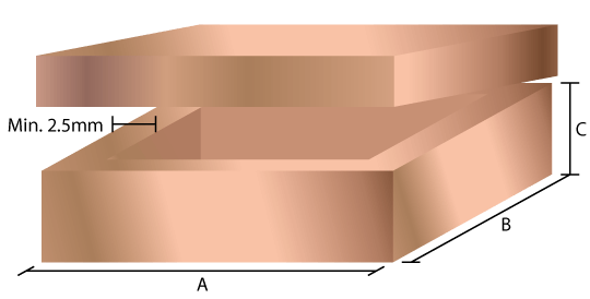 Opklikbare PCB-afschermingsdozen met deksel hoe te bestellen technische tekening