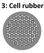 conductive rubber o-profiles extrusion types sponge rubber