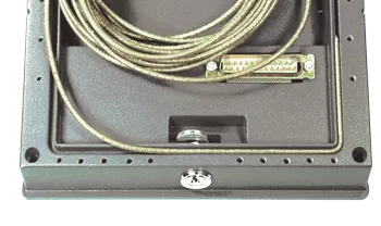 conductive rubber O-profile in use