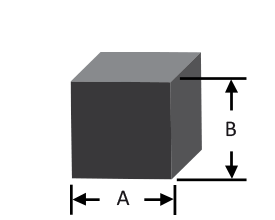 Electrically conductive rubber profiles solid R