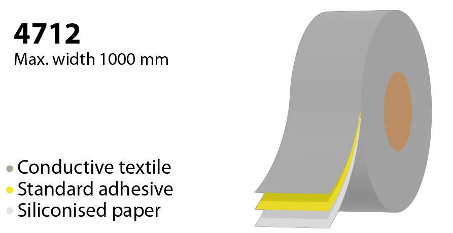 Conductive textile and tapes 4712