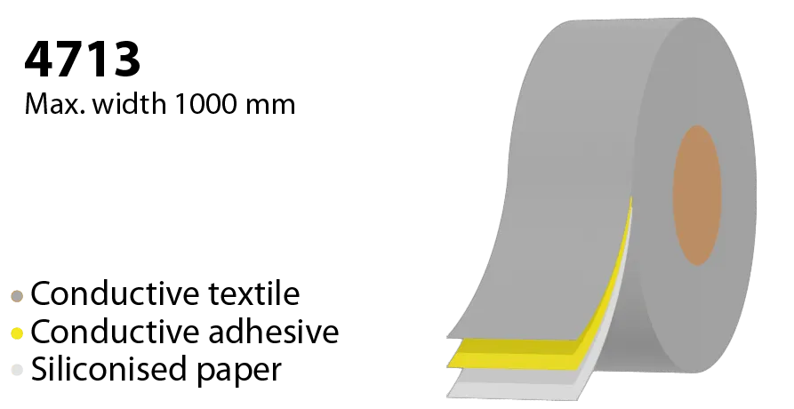 Conductive textile and tapes 4713