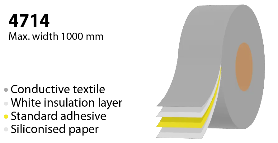 Conductive textile and tapes 4714