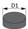 conductive washer disk drawing