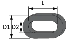 conductive washer disk drawing