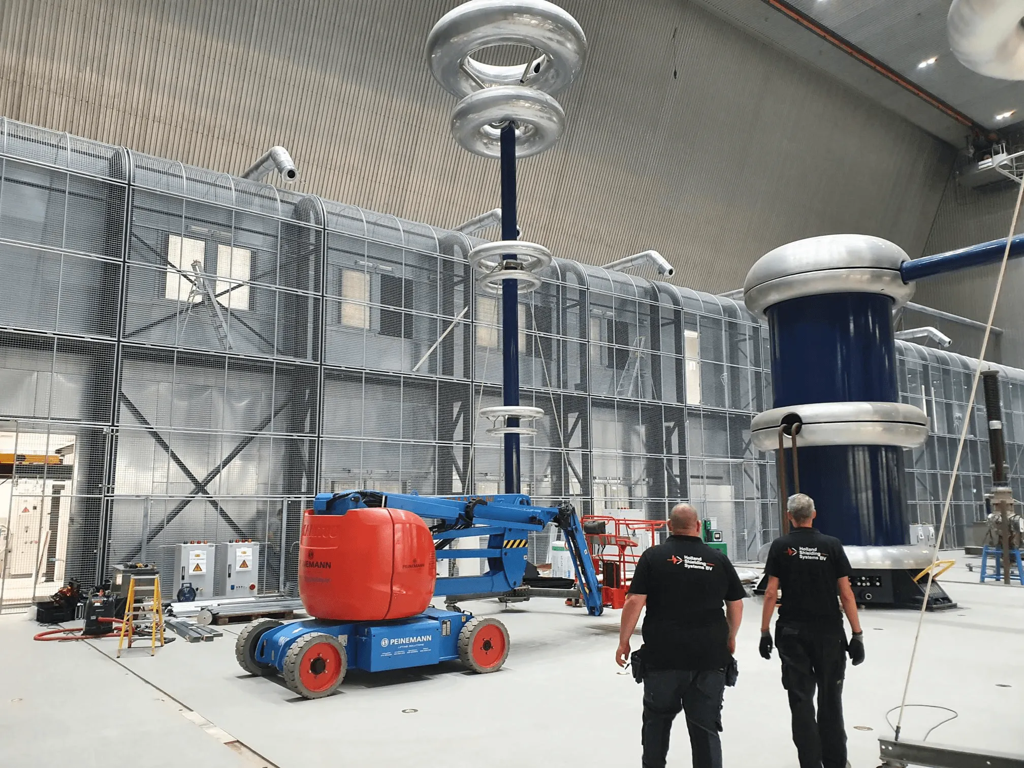 Faraday cages and shielded rooms for EMC and EMI protection