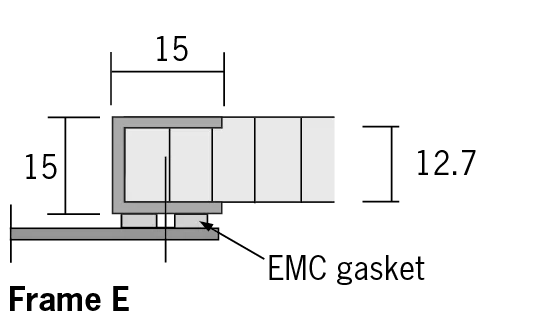 Wabenförmige Lüftungspaneele, querverzahnte Wabenrahmen