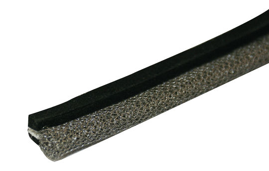 Knitted wire mesh gasket round