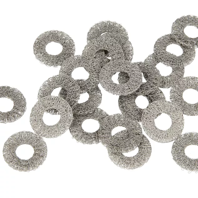 Scheiben aus gestricktem Drahtgeflecht