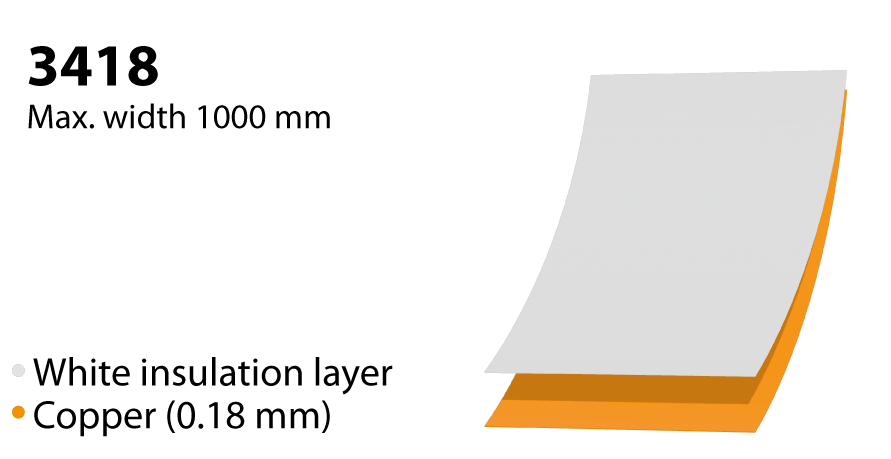 l&aacute;mina de cobre mu 3418