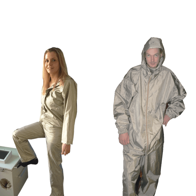 beschermende kleding elektromagnetische straling icoon 1