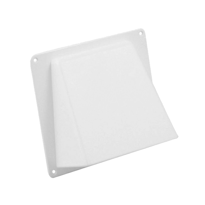 rain cap for honeycombs and dustfilters white