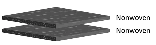 semi conductive conductor separation tape structure