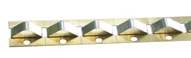 Snap-on mounting fingerstrip