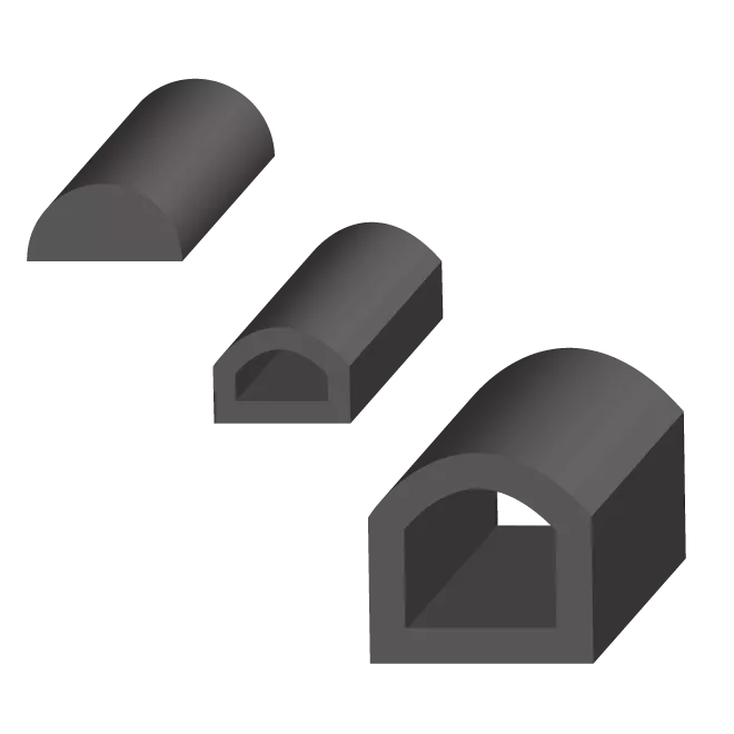 standard shield d shape profile