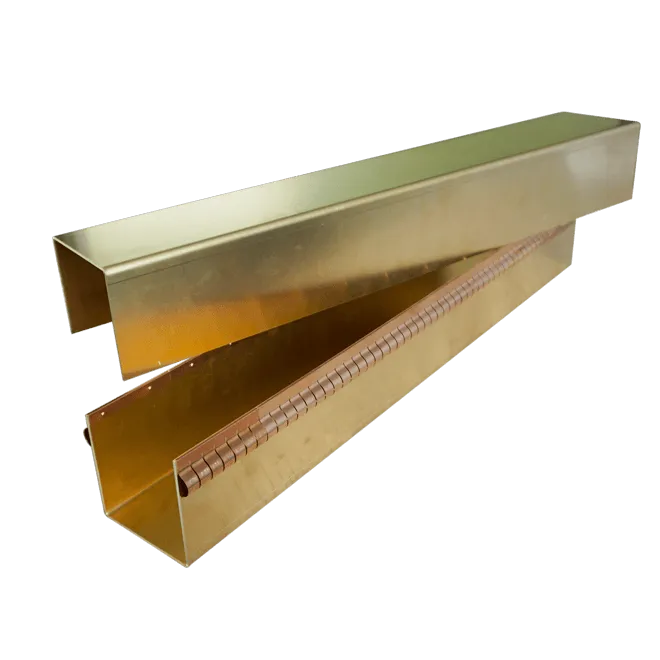 two part square waveguides 1