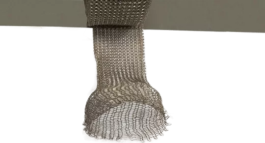 wrapshield knitted wire mesh expanded